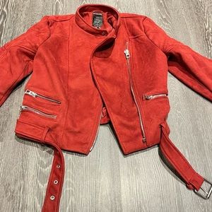 Zara Size M Moto Jacket - worn once!